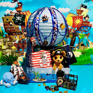 Pete the Pirate Treasure Adventure Gift Basket: For Little Explorers