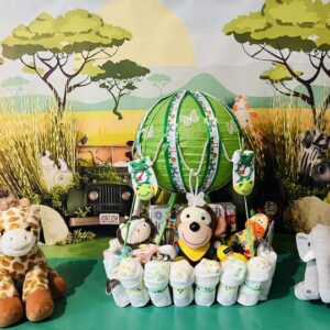 Let's Go On Safari Baby Gift Basket