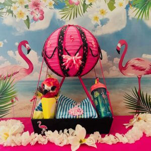 Fran The Flamingo Gift Basket