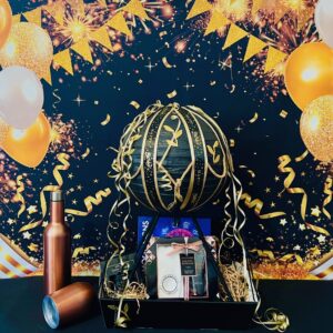 Sexy in Black: Luxury Gift Basket for Women